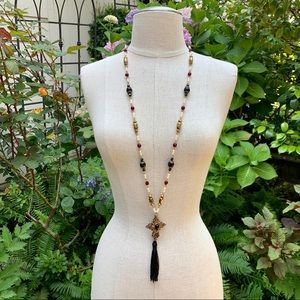 Vintage Ann Cichon Dallas Pendant Necklace